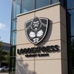 画像8: 雄々しいゴリラとシールドの力強いロゴ (8)