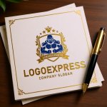 画像6: 雄々しいゴリラのエンブレムロゴ (6)