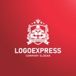 画像4: 雄々しいゴリラのエンブレムロゴ (4)