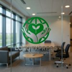 画像9: 大地と新たな芽を育む手と心ロゴ (9)