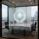 画像11: 帆船と月桂樹の航海エンブレムロゴ (11)