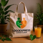 画像8: 抱き合う人型ハートの温かいロゴ (8)