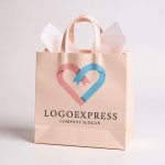 画像6: リボンが重なり合うハートの繋がりロゴ (6)