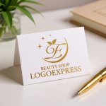 画像16: 優雅なEと輝く星の自然派ロゴ (16)