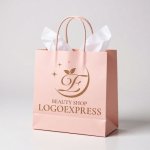 画像6: 優雅なEと輝く星の自然派ロゴ (6)