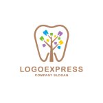 画像1: 歯の木成長ロゴ (1)