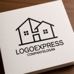 画像14: 連結するH字のハウスラインロゴ (14)