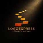 画像13: S字の階段型成長ロゴ (13)