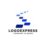 画像3: S字の階段型成長ロゴ (3)