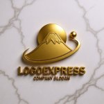 画像14: 富士山と日の出のグローバル成長ロゴ (14)