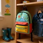 画像8: 手描き風の富士山、太陽と鳥の風景ロゴ (8)