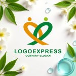 画像10: 人々の繋がりを象徴するハートロゴ (10)