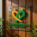 画像12: 人々の繋がりを象徴するハートロゴ (12)