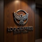 画像6: 雄々しい鷲のエンブレムロゴ (6)