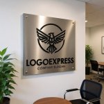 画像8: 雄々しい鷲のエンブレムロゴ (8)