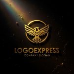 画像13: 雄々しい鷲のエンブレムロゴ (13)