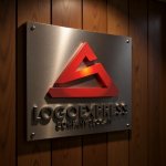 画像6: S字と三角形の力強い成長ロゴ (6)