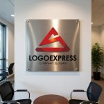 画像8: S字と三角形の力強い成長ロゴ (8)