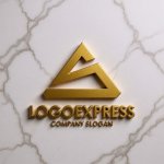 画像14: S字と三角形の力強い成長ロゴ (14)