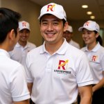 画像15: Rと上昇矢印、目盛りの成長ロゴ (15)