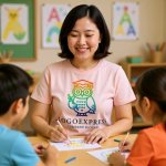 画像5: 卒業帽とペンを持つフクロウの知育ロゴ (5)