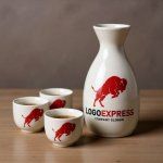 画像5: 力強く跳ねるバッファローのロゴ (5)