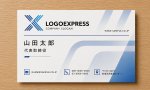 画像17: X字のストライプダイナミックロゴ (17)