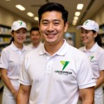画像14: Y字の幾何学的な成長ロゴ (14)