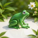 画像12: 穏やかなカエルの自然派ロゴ (12)