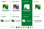 画像18: N字と家が融合したモダンな不動産ロゴ (18)