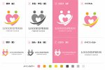 画像18: 人型とハートが重なる温かいロゴ (18)