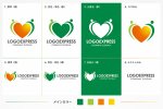 画像18: ハートと人型の調和ロゴ (18)