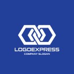 画像4: 六角形の連結による無限の絆ロゴ (4)