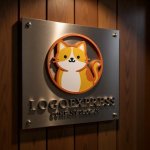 画像5: 丸い円のなかのキュートな猫のロゴ (5)