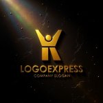 画像12: Kの文字と人が躍動する希望の成長ロゴ (12)