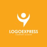 画像4: Y字と人が躍動する希望の成長ロゴ (4)