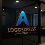 画像15: A字のモダンなグラデーションロゴ (15)