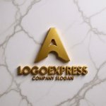 画像13: A字のモダンなグラデーションロゴ (13)