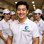 画像14: Eと星が輝くテクノロジーロゴ (14)