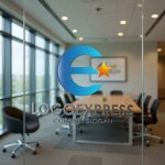 画像9: Eと星が輝くテクノロジーロゴ (9)