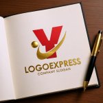 画像6: Y字と軌道が融合するダイナミックロゴ (6)