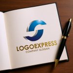 画像6: 洗練された3D S字型ロゴ (6)