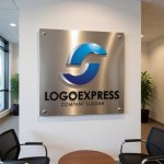 画像7: 洗練された3D S字型ロゴ (7)