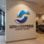 画像10: 洗練された3D S字型ロゴ (10)