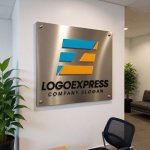 画像7: F字のスピード感あふれるモダンロゴ (7)