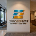 画像10: F字のスピード感あふれるモダンロゴ (10)