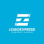 画像4: F字のスピード感あふれるモダンロゴ (4)