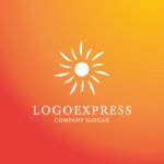 画像4: 輝く太陽のロゴ (4)