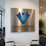 画像7: V字と人が融合した勝利と成長のロゴ (7)