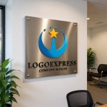 画像7: W字と星が輝く希望の成長ロゴ (7)